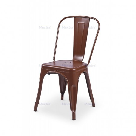 Cafe chair PARIS inspired TOLIX brown