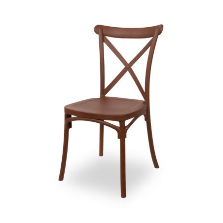 Wedding chair CHIAVARI FIORINI brown