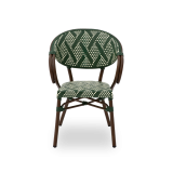 Technorattan Chair CAMILLO Green