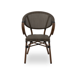 Technorattan Chair CAMILLO Brown