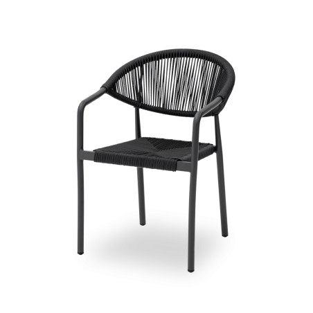 Technorattan Chair CESARE Anthracite