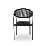 Technorattan Chair CESARE Anthracite