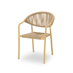 Technorattan Chair CESARE Beige