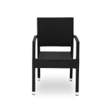 Technorattan Chair LEONARDO Dark Anthracite