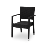 Technorattan Chair LEONARDO Dark Anthracite