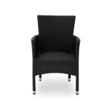 Technorattan Chair LORENZO Dark Anthracite