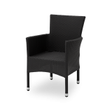 Technorattan Chair LORENZO Dark Anthracite