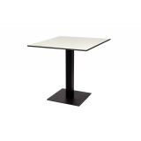 Table For Beer Garden ALFA S with HPL Tabletop 70x70 cm