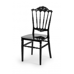 Wedding chair CHIAVARI PRINCESS BLACK