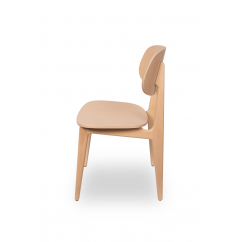 Wooden restaurant chair NORM beech