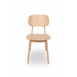 Wooden restaurant chair NORM beech