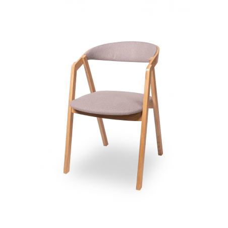Wooden restaurant chair FUTURA ALL TAP
