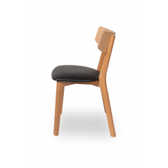 Wooden restaurant chair JERRY TAP