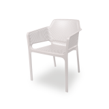 Beer garden chair NARDI NET bianco