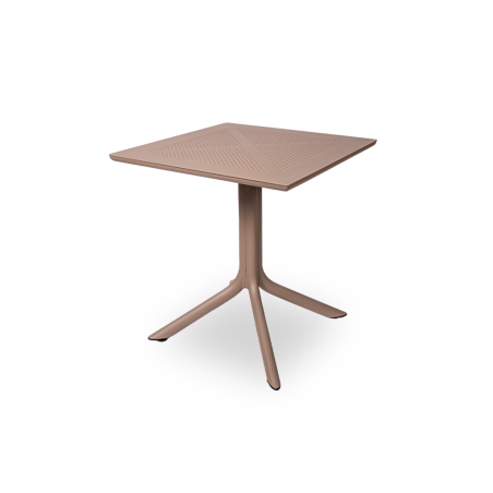 Beer garden table NARDI CLIP 70 tortora