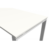 Conference table MODI frame: white