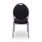 Banquet Chair HERMAN anthracite velvet