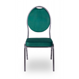 Banquet Chair HERMAN green velvet