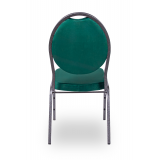 Banquet Chair HERMAN green velvet