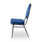 Banquet Chair HERMAN blue velvet