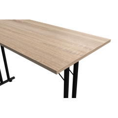 Conference table FOLD-L BL 138x45 Sonoma Oak