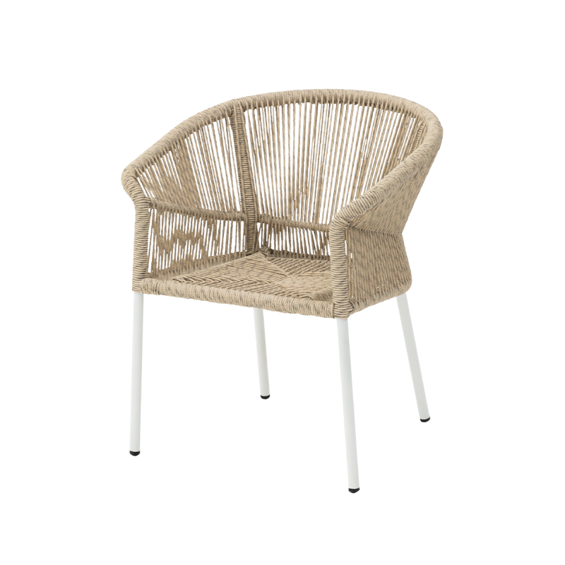 Technorattan Chair AUGUSTO Beige