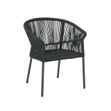 Technorattan Chair AUGUSTO Anthracite