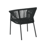 Technorattan Chair AUGUSTO Anthracite