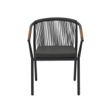 Technorattan Chair MODERNO Anthracite