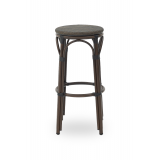 Technorattan Hocker FRANCESCO Dark Anthracite