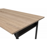 Banqueting table H-500 138x90 Sonoma Oak