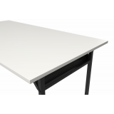 Banqueting table H-500 138x90 White Alaska