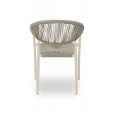 Technorattan Chair CESARE Light Grey