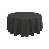 Tablecloth TB-100 fi260 cm black