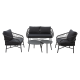 Technorattan Lounge Set CORDA