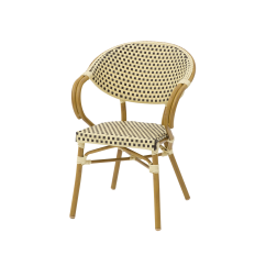 Technorattan Chair CAMILLO cream