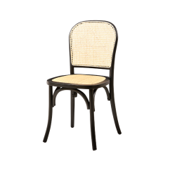 Wooden wedding chair PALERMO black