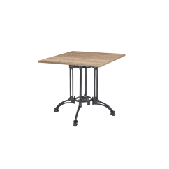 Bistro Table RUSTICAL QUATTRO laminate tabletop