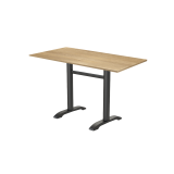 Bistro Table CARVO DUO laminate tabletop