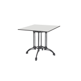 Beer Garden Table RUSTICAL QUATTRO HPL tabletop