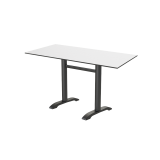 Beer Garden Table CARVO DUO HPL tabletop