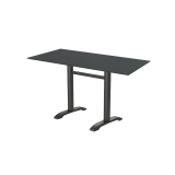 Beer Garden Table CARVO DUO HPL tabletop