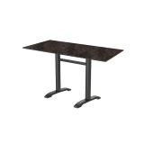 Beer Garden Table CARVO DUO HPL tabletop