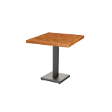 Bistro Table IMPERIO veneered tabletop