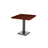 Bistro Table IMPERIO veneered tabletop