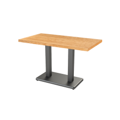 Bistro Table IMPERIO DUO veneered tabletop