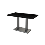 Bistro Table IMPERIO DUO veneered tabletop