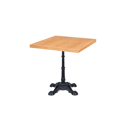 Bistro Table CASTELLO veneered tabletop