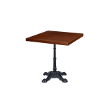 Bistro Table CASTELLO veneered tabletop