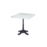 Bistro Table CASTELLO veneered tabletop